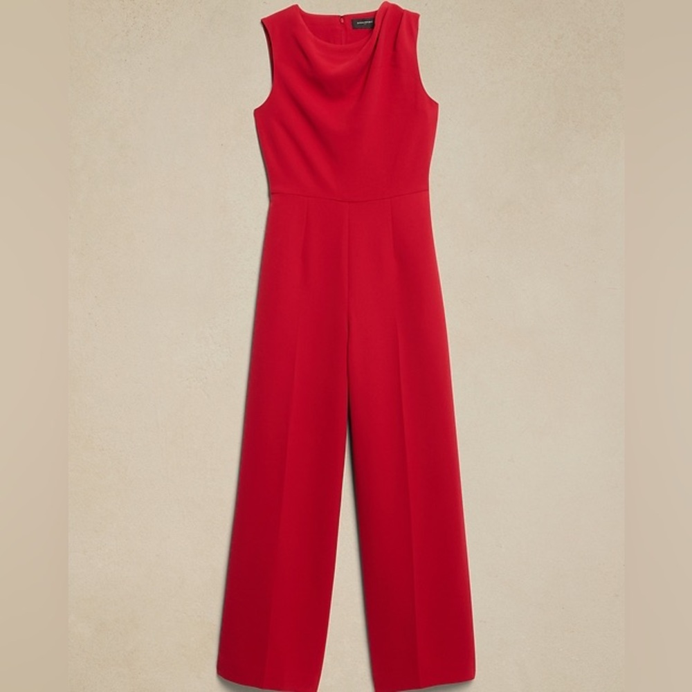 Banana Republic Cowl Neck Jumpsuit